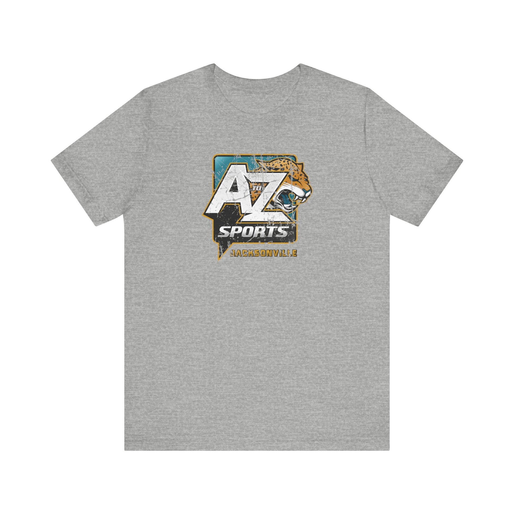 A to Z Sports Jaguars Distressed T-Shirt