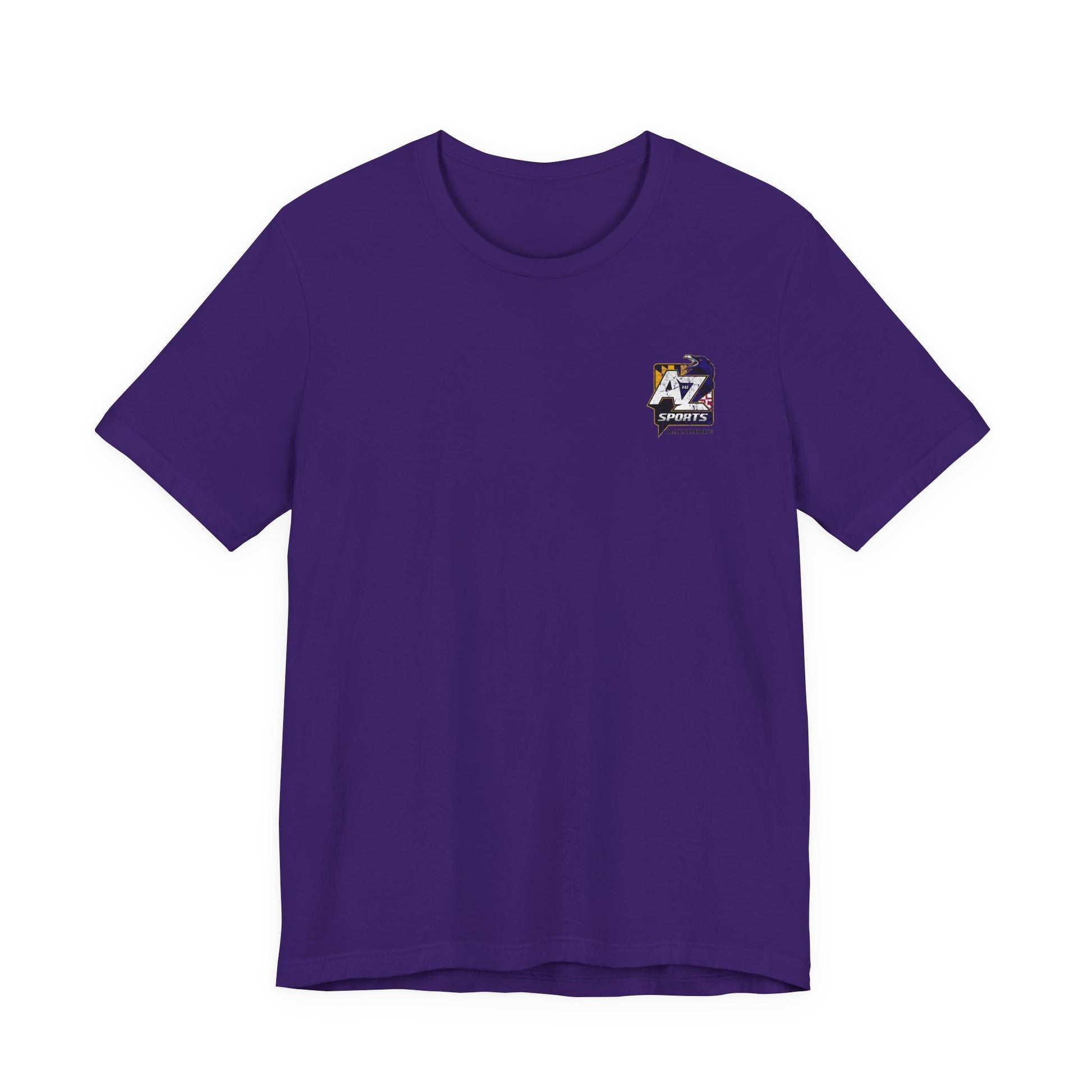 A to Z Sports Ravens Distressed Pocket T-Shirt