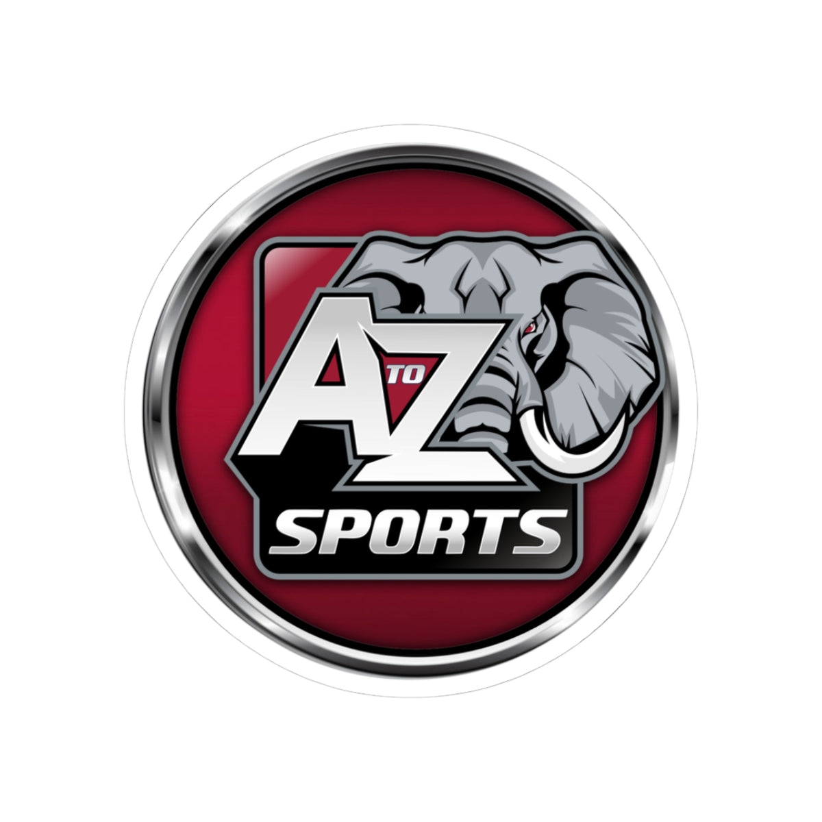 A to Z Sports Alabama Sticker