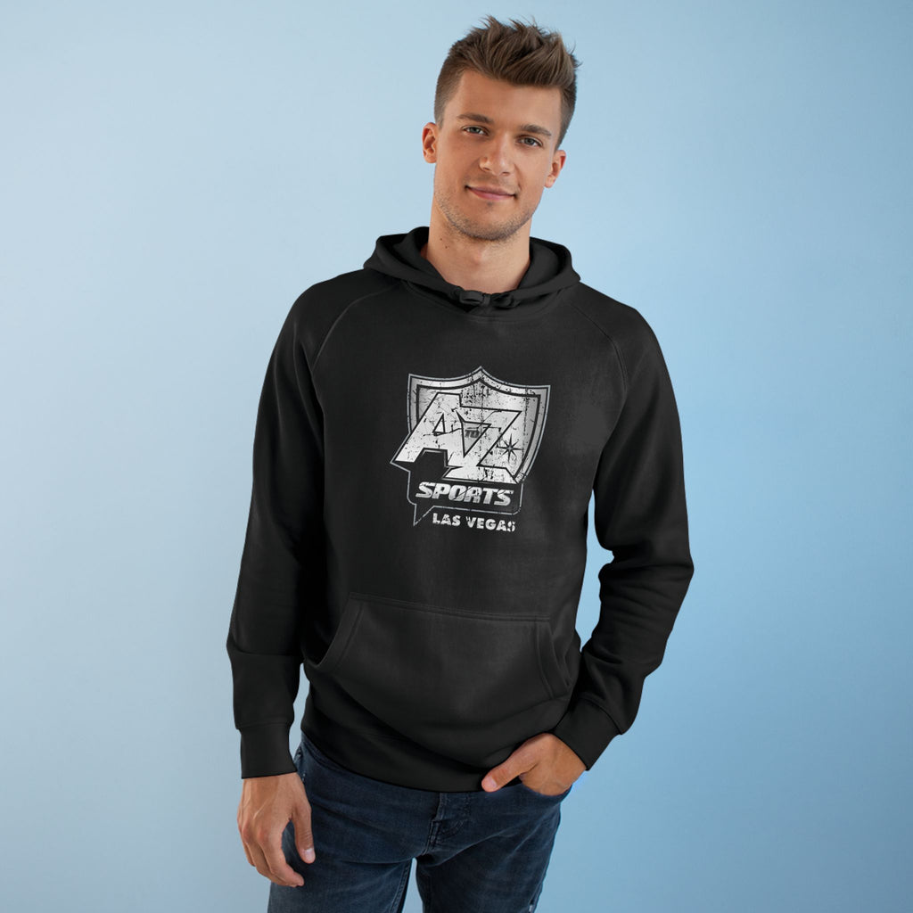 A to Z Sports Raiders Distressed Hoodie