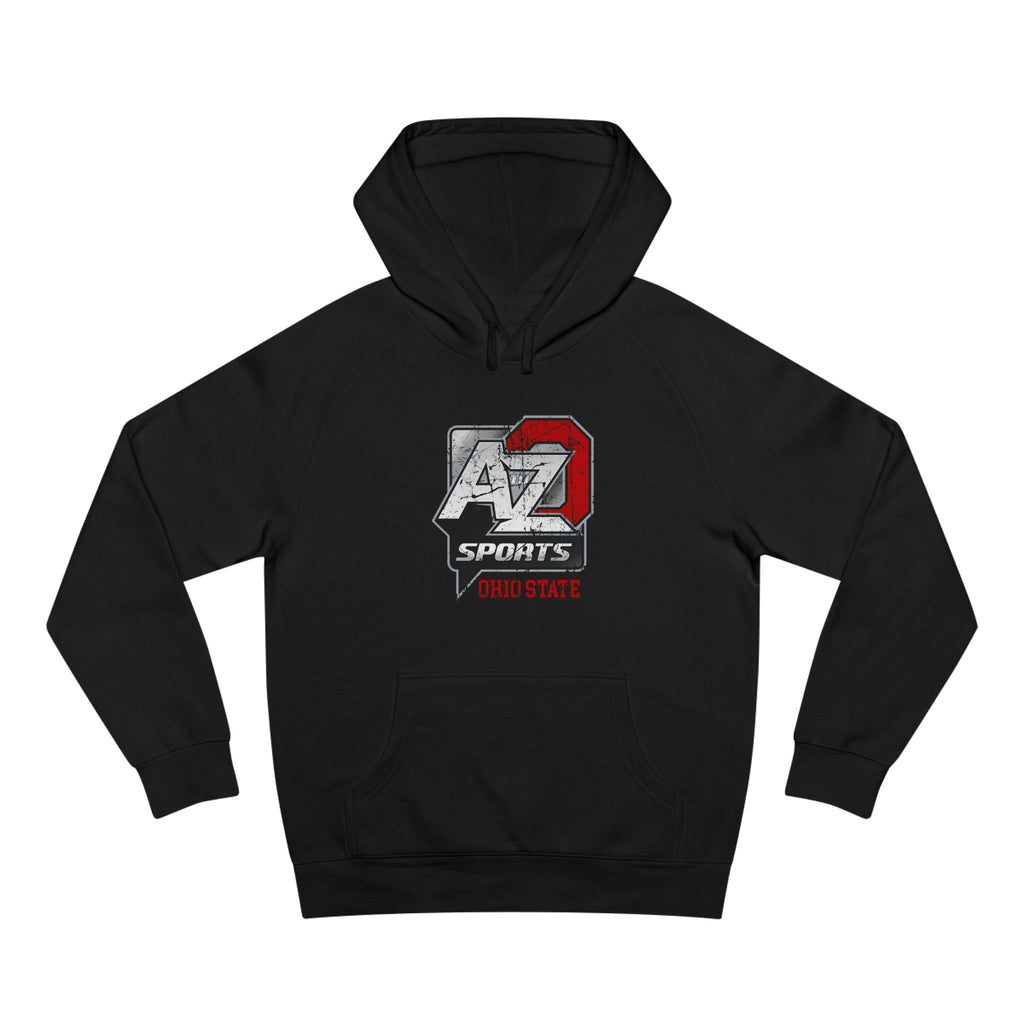 A to Z Sports Ohio State Distressed Hoodie