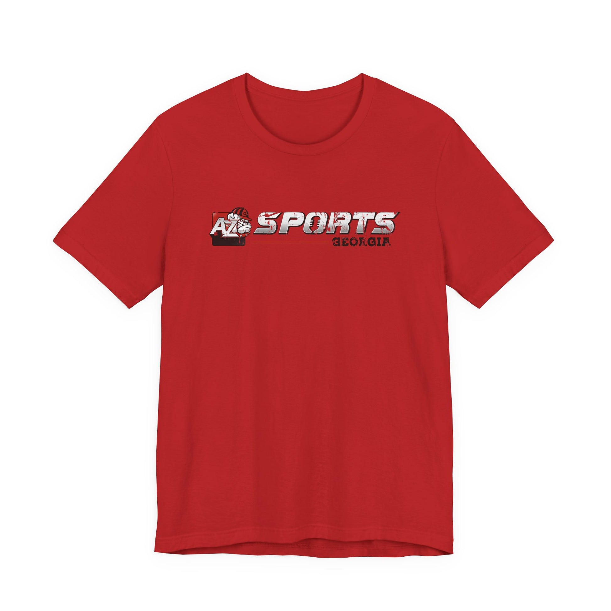 A to Z Sports Georgia Distressed Horizontal T-Shirt