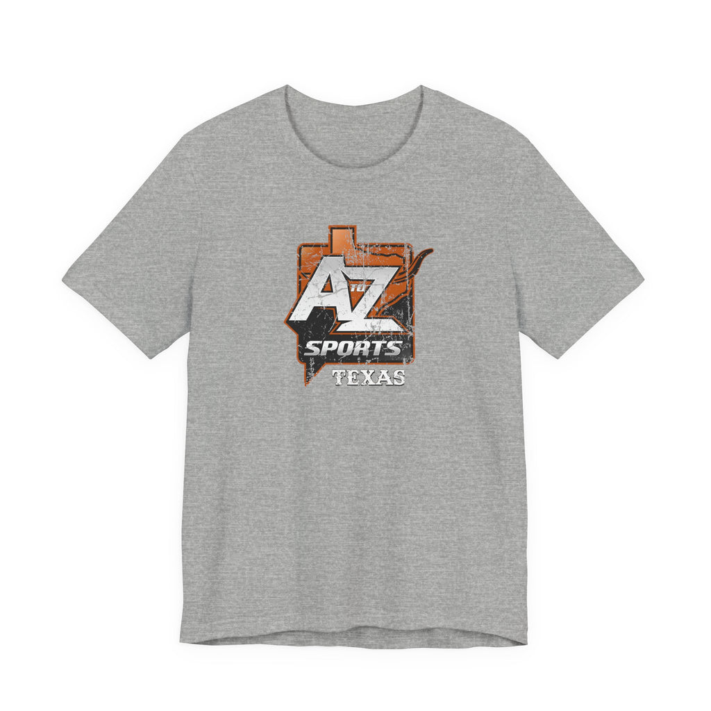 A to Z Sports Texas Distressed T-Shirt