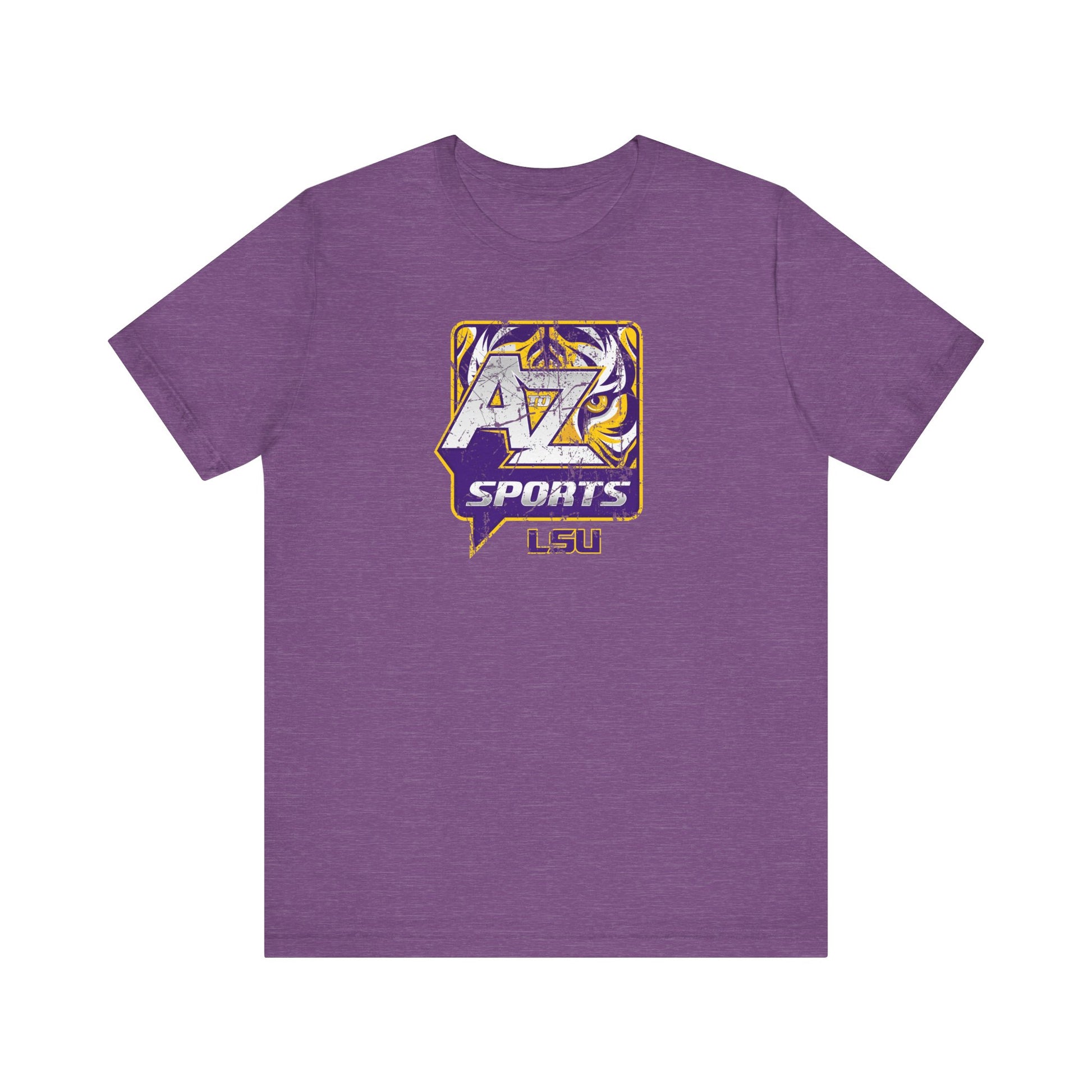 A to Z Sports LSU Distressed T-Shirt