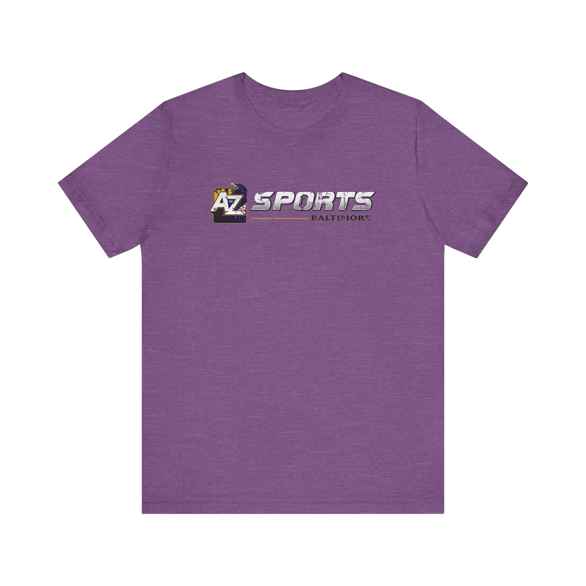 A to Z Sports Ravens Distressed Horizontal T-Shirt