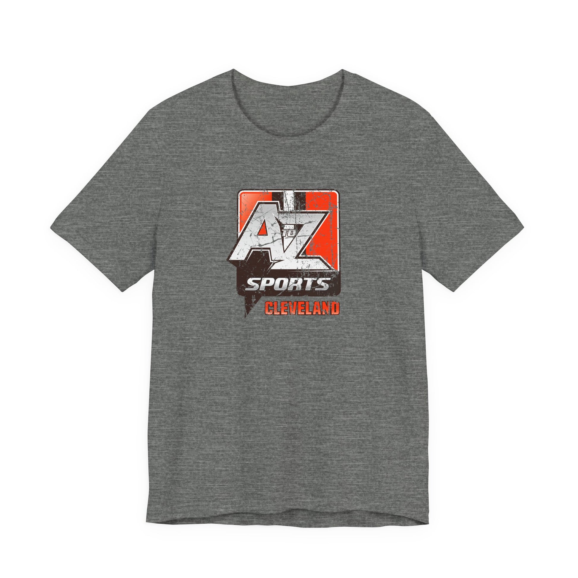 A to Z Sports Browns Distressed T-Shirt