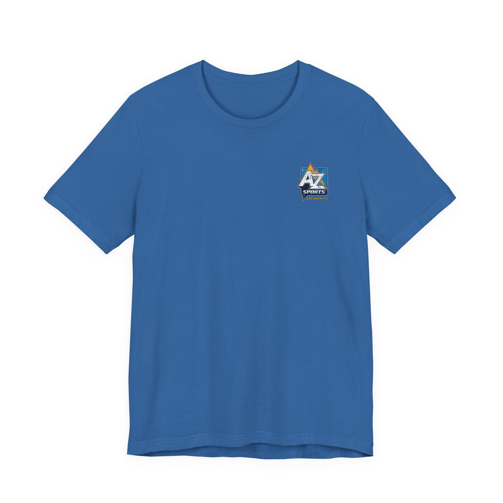 A to Z Sports Chargers Distressed Pocket T-Shirt