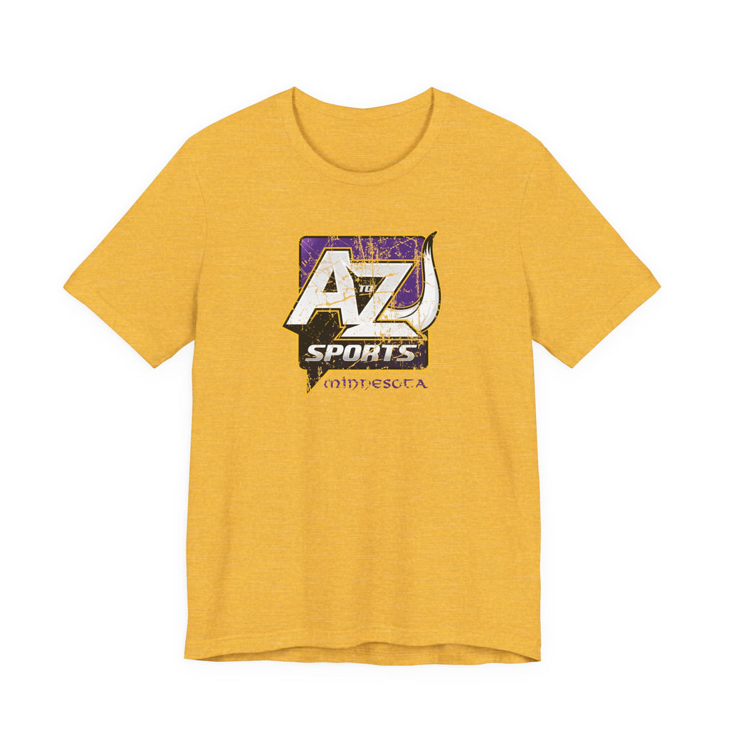 A to Z Sports Vikings Distressed T-Shirt