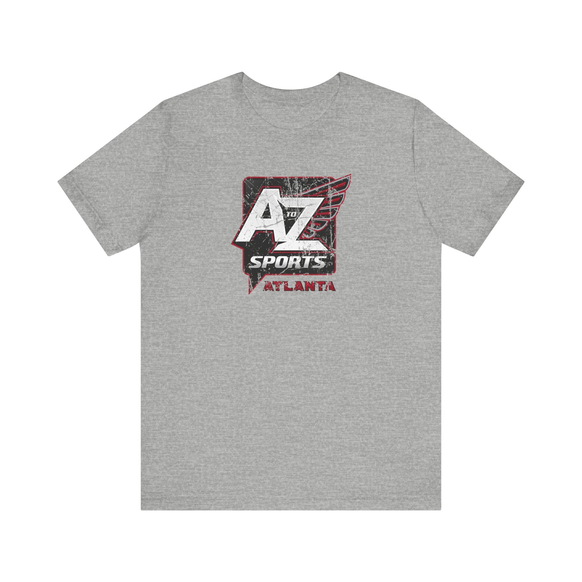A to Z Sports Falcons Distressed Pocket T-Shirt