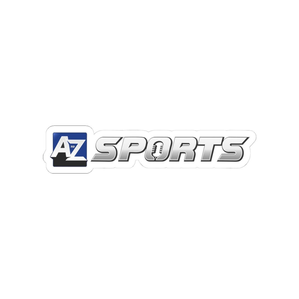 A to Z  Sports Horizontal Sticker
