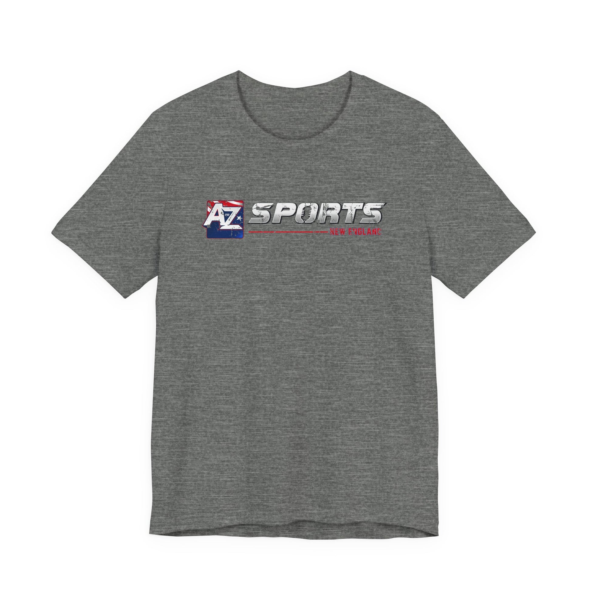 A to Z Sports Patriots Distressed Horizontal T-Shirt