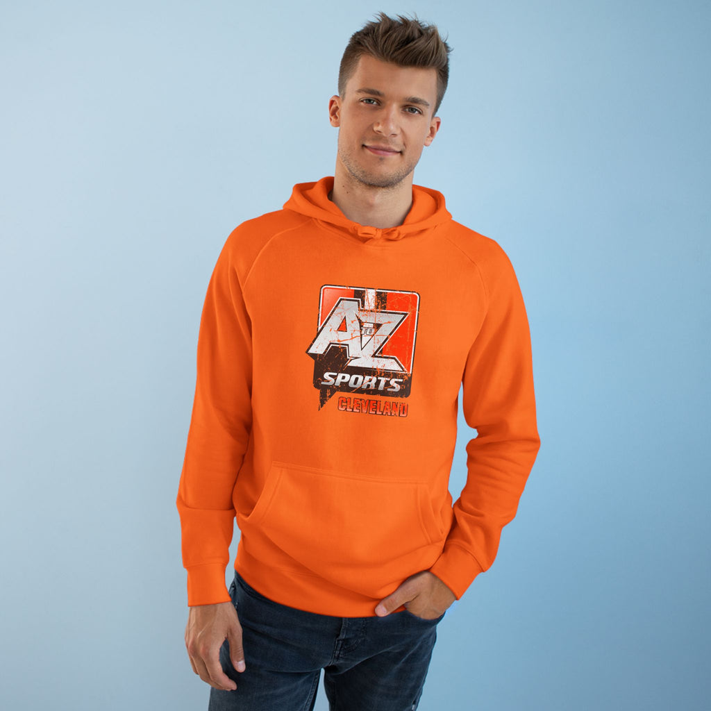 A to Z Sports Browns Distressed Hoodie
