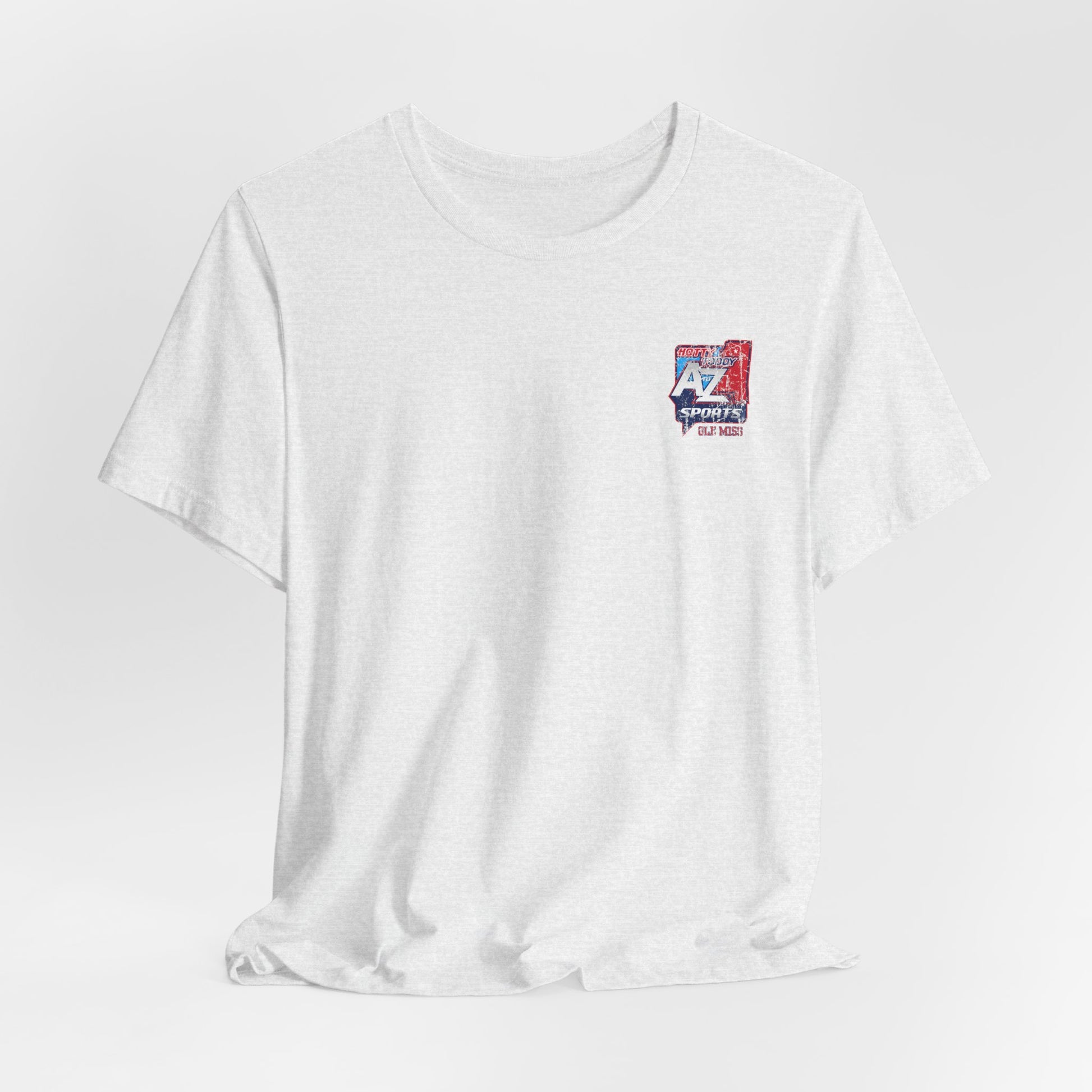 A to Z Sports Ole Miss Distressed Pocket T-Shirt