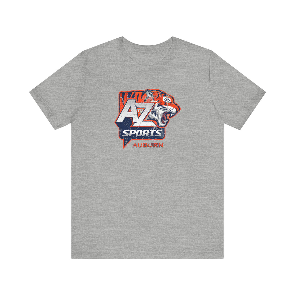 A to Z Sports Auburn Distressed T-Shirt