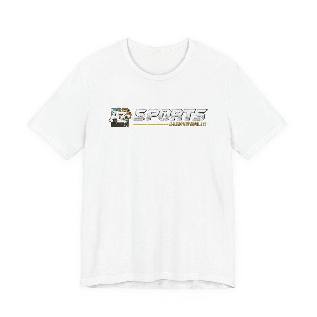 A to Z Sports Jaguars Distressed Horizontal T-Shirt