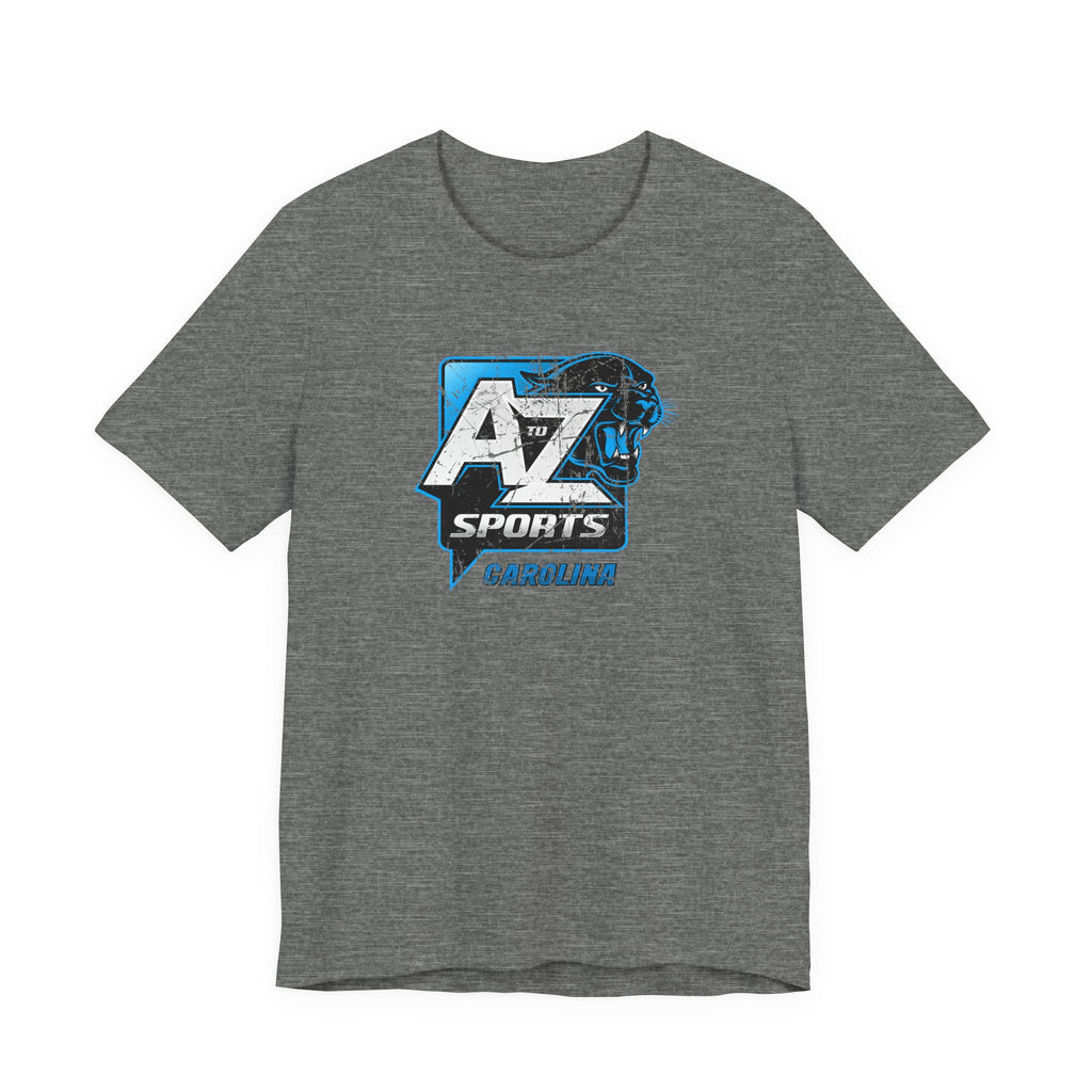 A to Z Sports Panthers Distressed T-Shirt