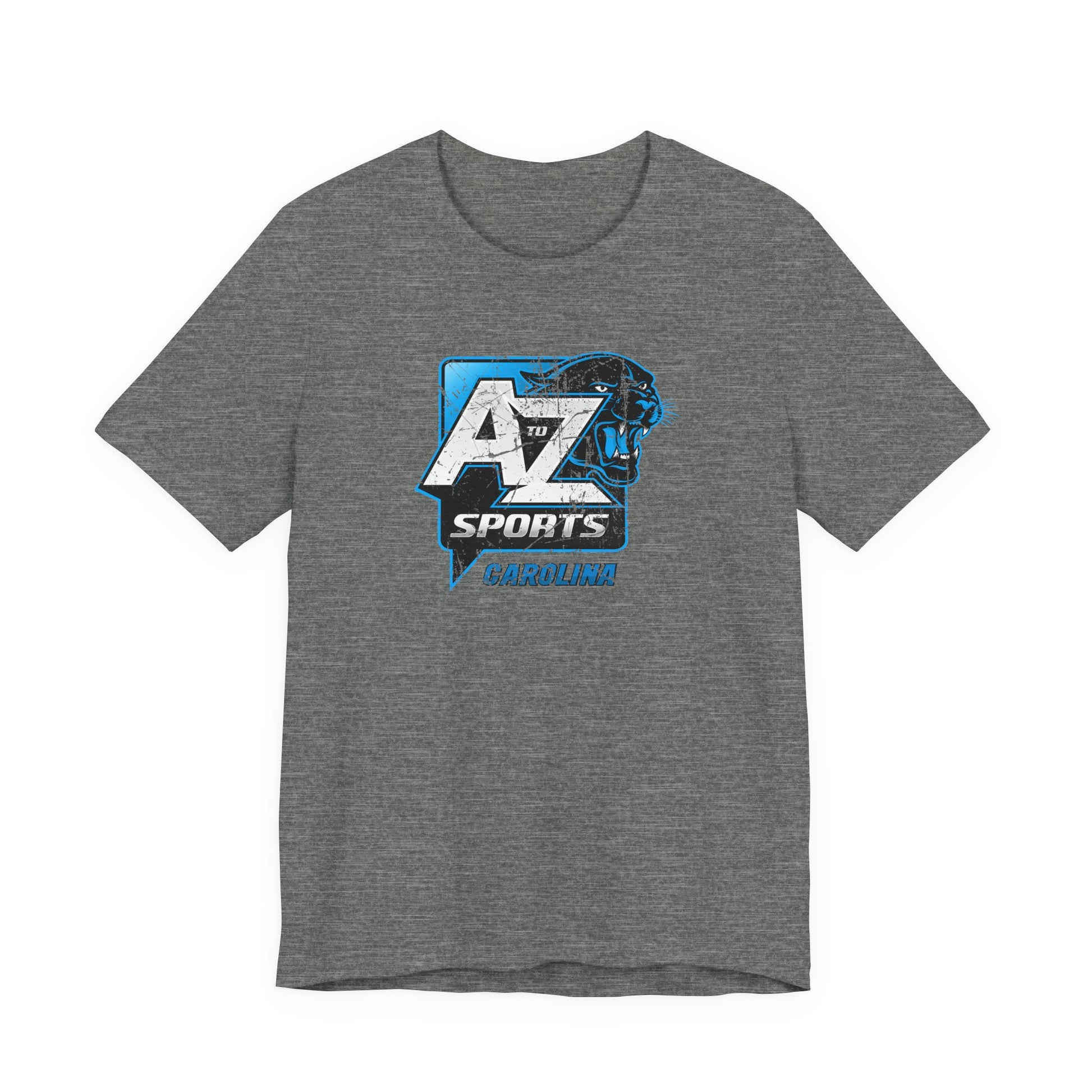 A to Z Sports Panthers Distressed T-Shirt