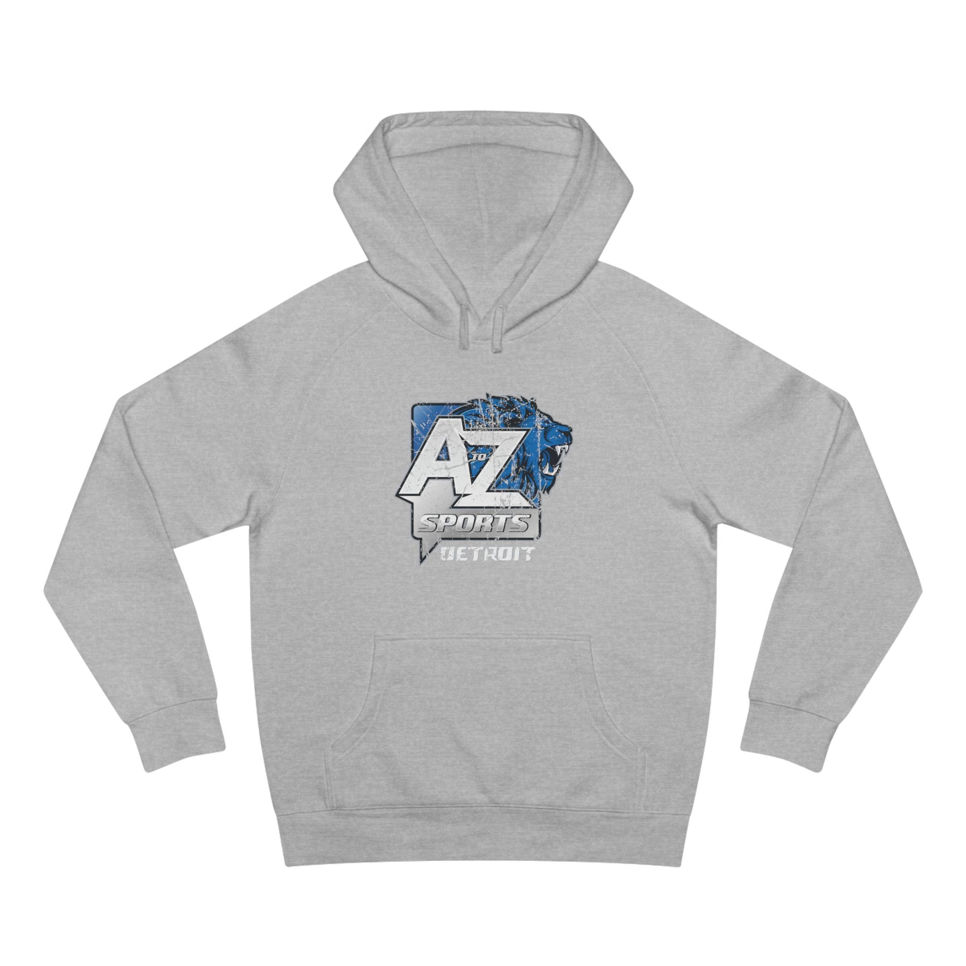 A to Z Sports Lions Distressed Hoodie