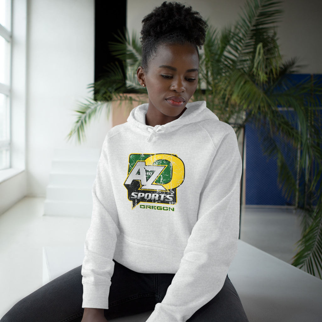A to Z Sports Oregon Distressed Hoodie