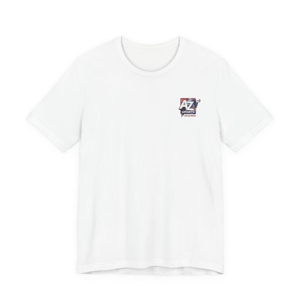 A to Z Sports Texans Distressed Pocket T-Shirt