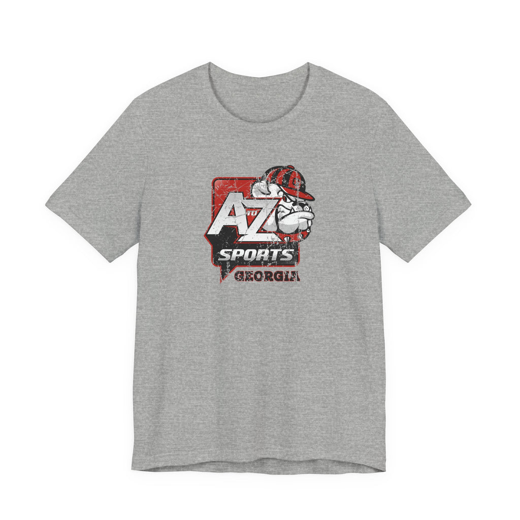 A to Z Sports Georgia Distressed T-Shirt