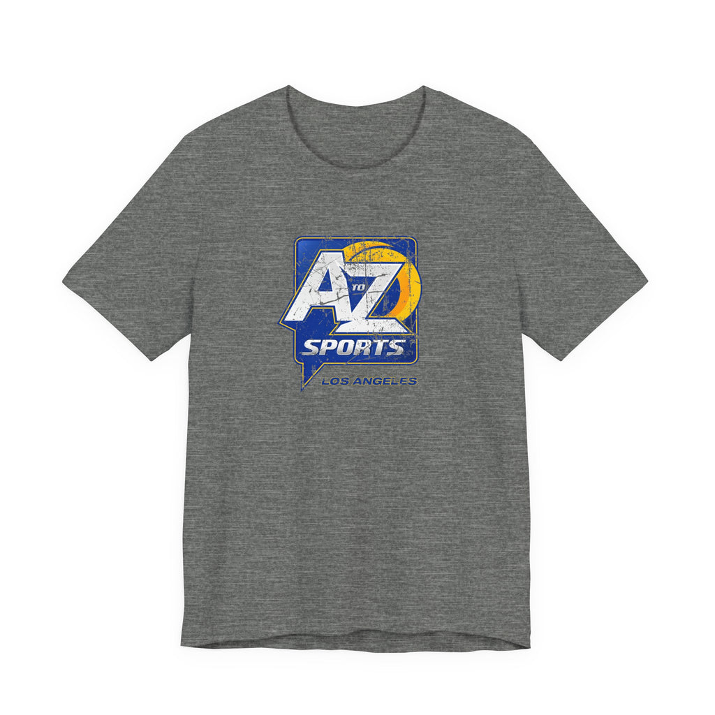 A to Z Sports Rams Distressed T-Shirt