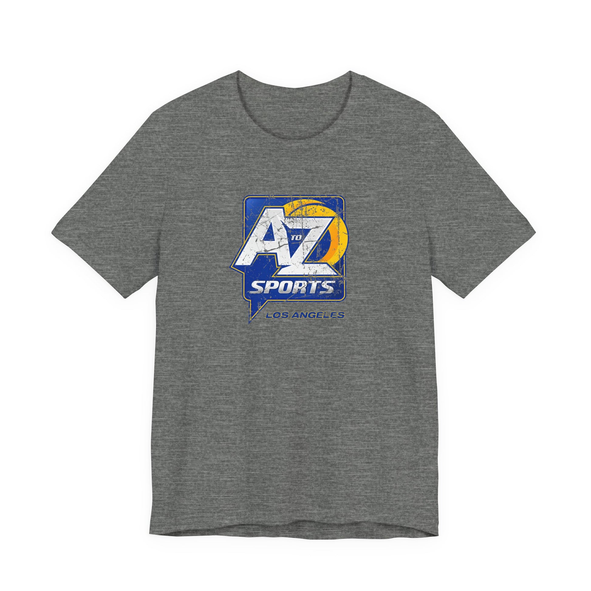 A to Z Sports Rams Distressed T-Shirt