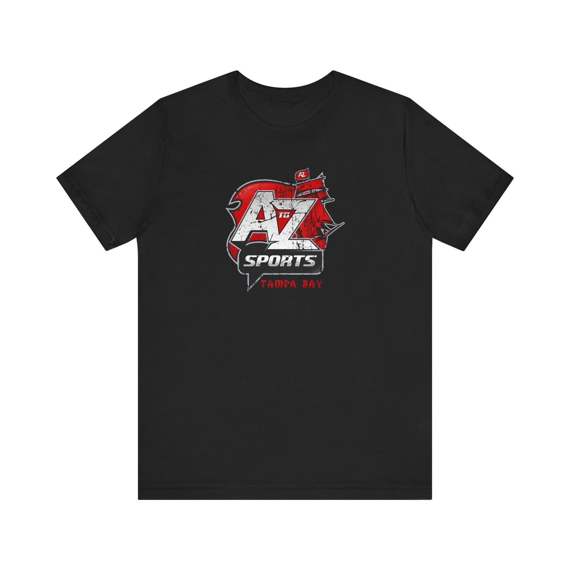 A to Z Sports Buccaneers Distressed T-Shirt