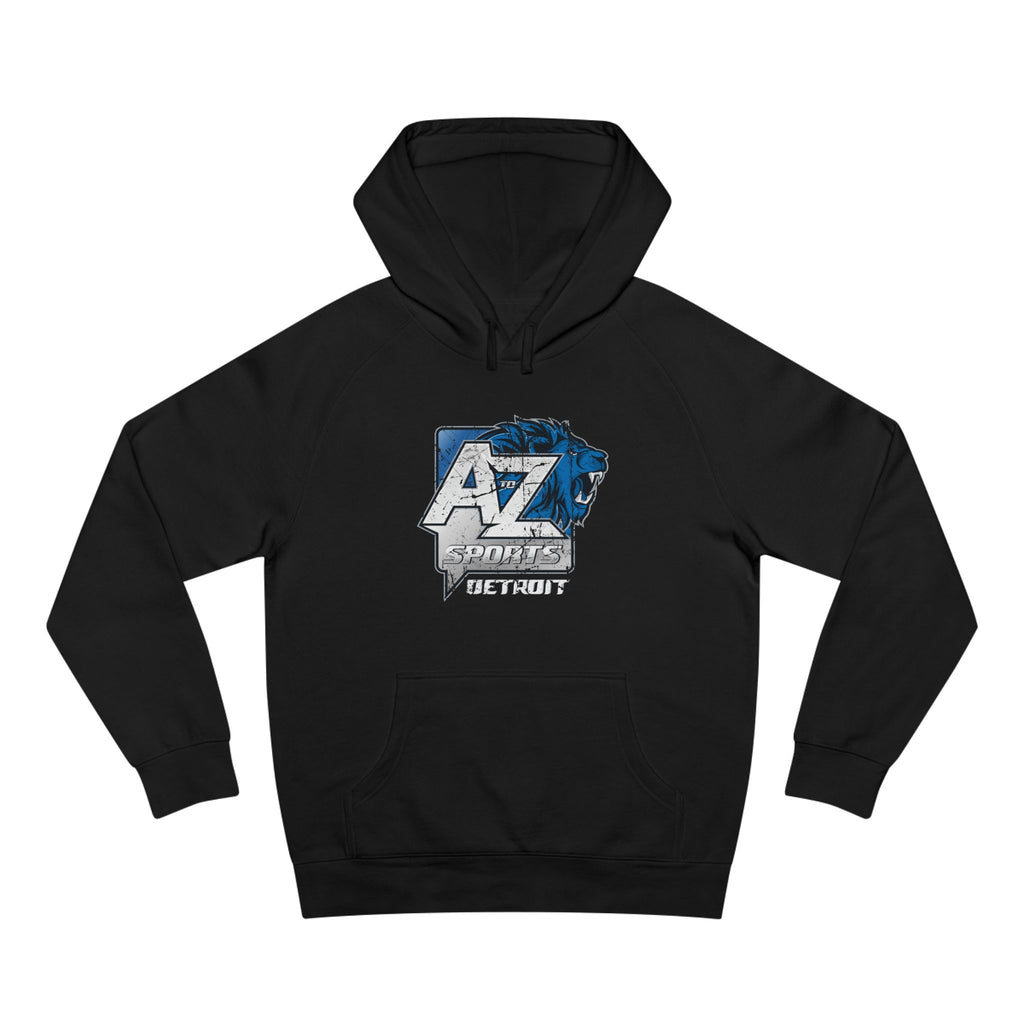 A to Z Sports Lions Distressed Hoodie
