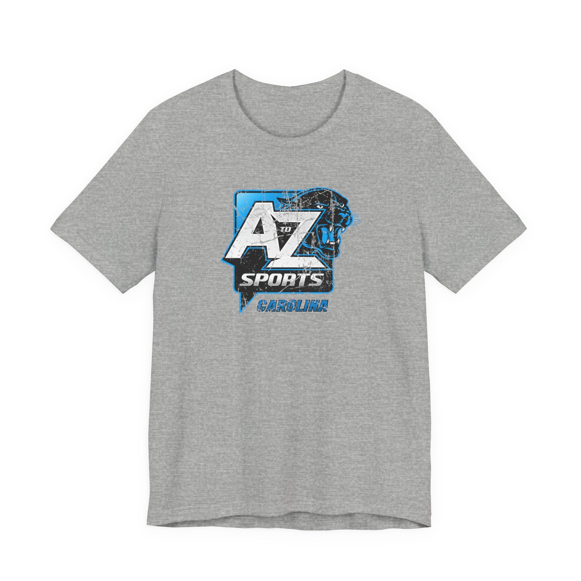 A to Z Sports Panthers Distressed T-Shirt