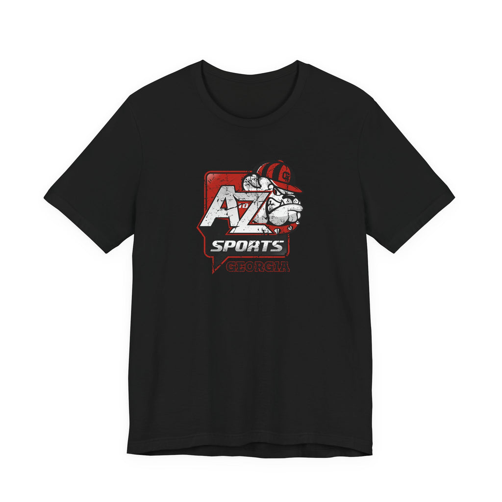 A to Z Sports Georgia Distressed T-Shirt