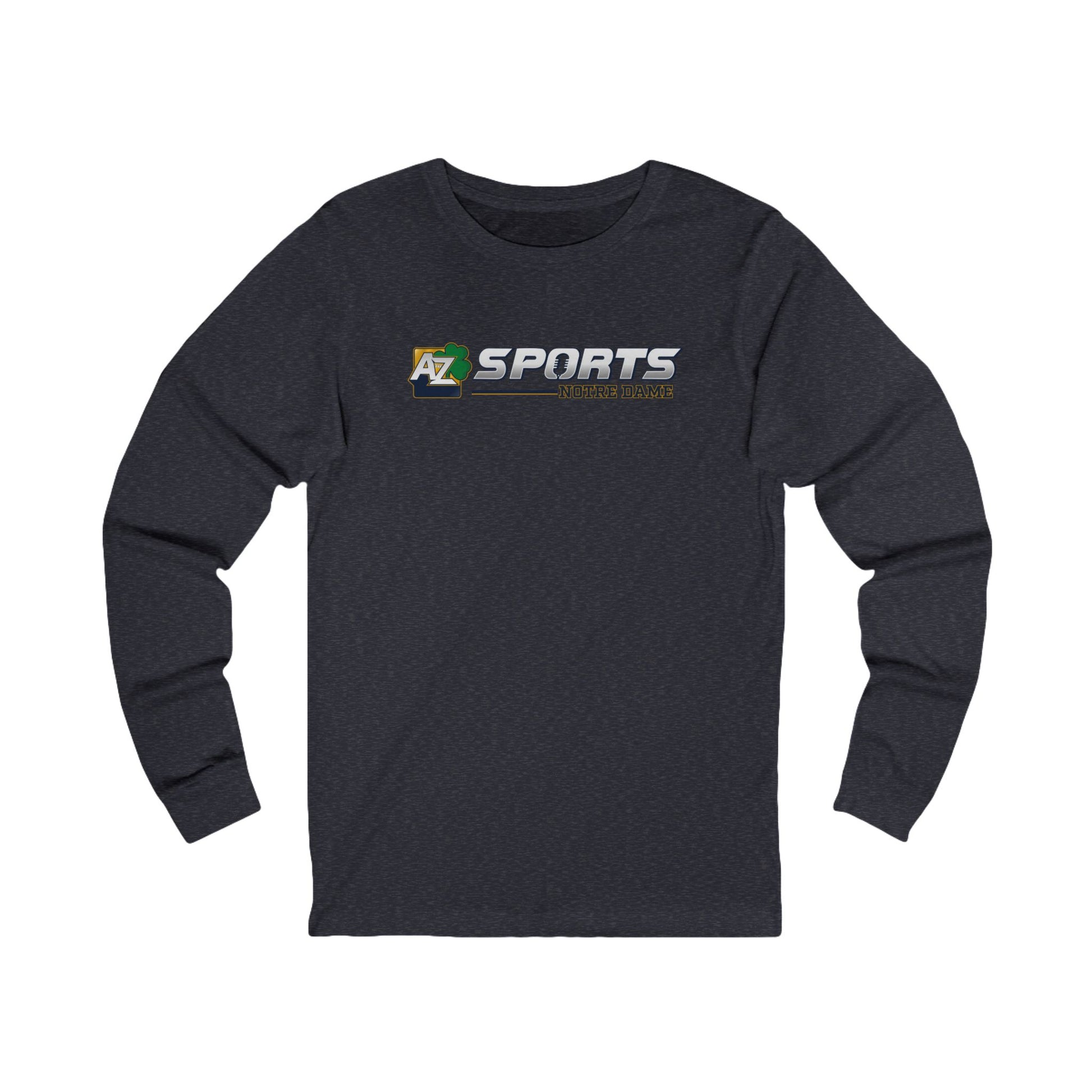 A to Z Sports Notre Dame Long Sleeve Tee