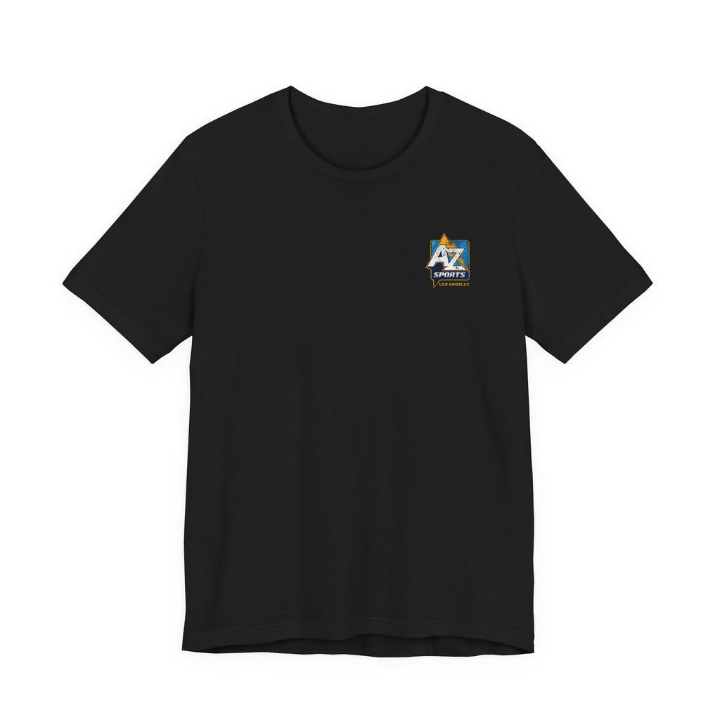 A to Z Sports Chargers Distressed Pocket T-Shirt