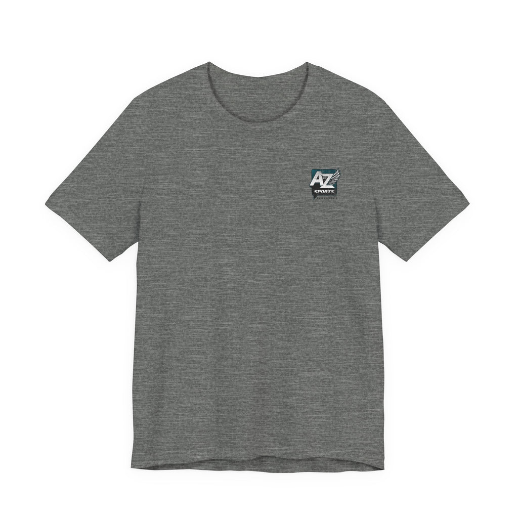 A to Z Sports Eagles Distressed Pocket T-Shirt