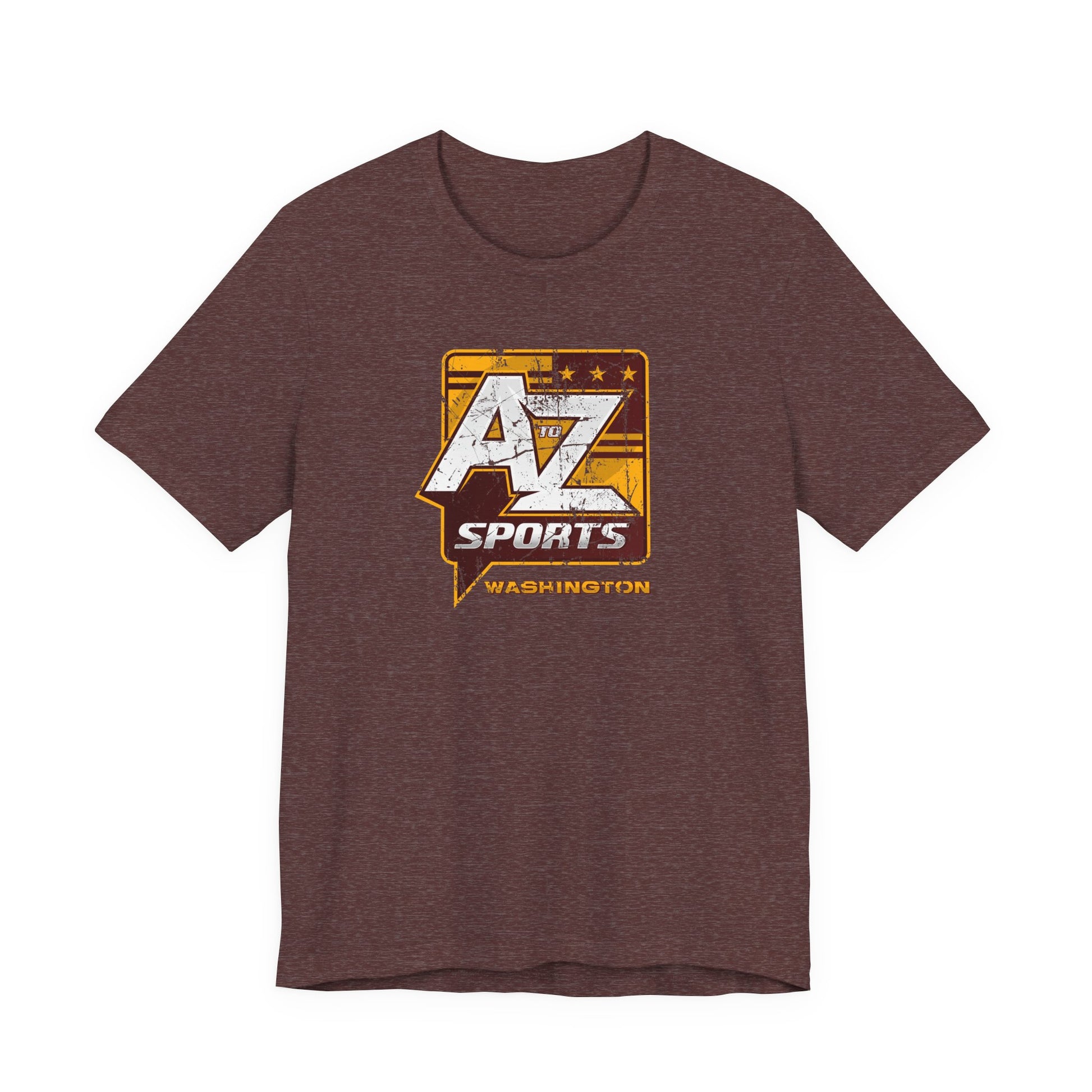 A to Z Sports Commanders Distressed Logo T-Shirt