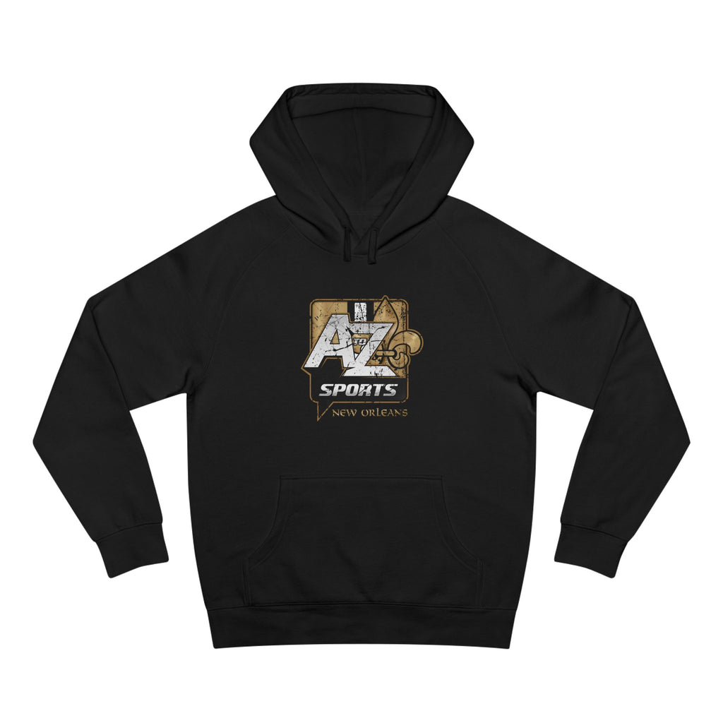 A to Z Sports Saints Distressed Hoodie