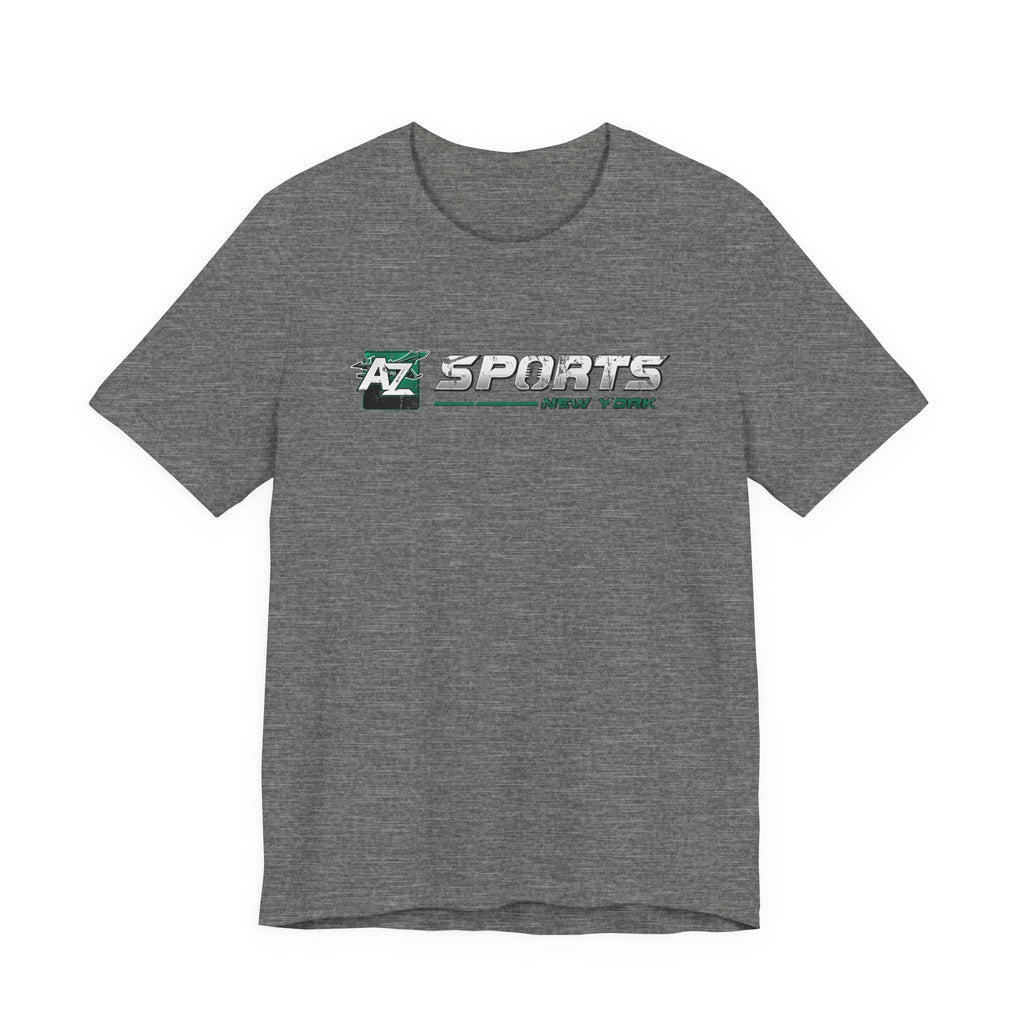 A to Z Sports Jets Distressed Horizontal T-Shirt