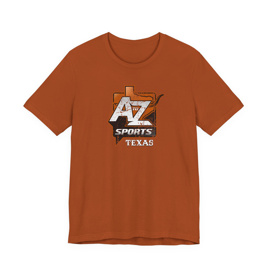 A to Z Sports Texas Distressed T-Shirt