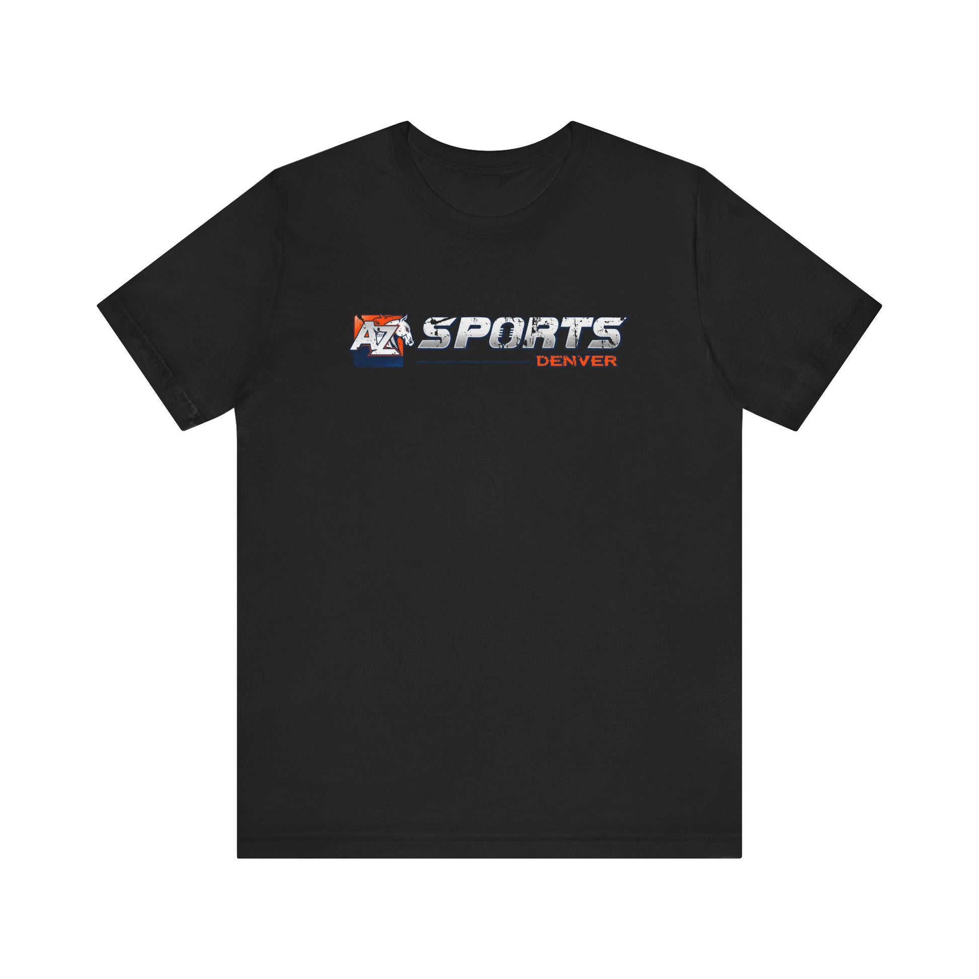 A to Z Sports Broncos Distressed Horizontal T-Shirt
