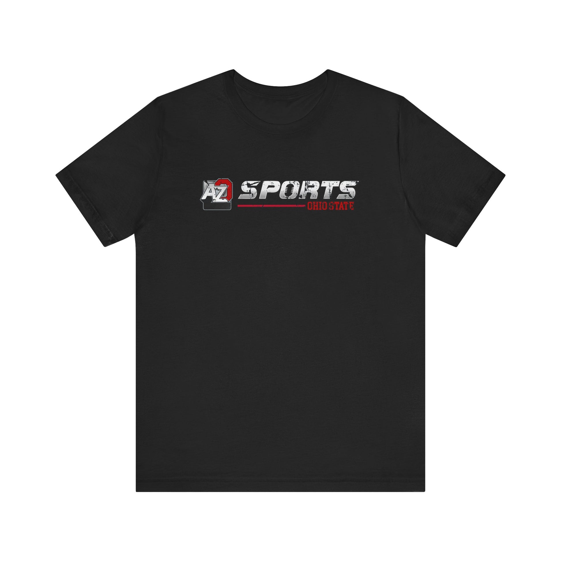A to Z Sports Ohio State Distressed Horizontal T-Shirt