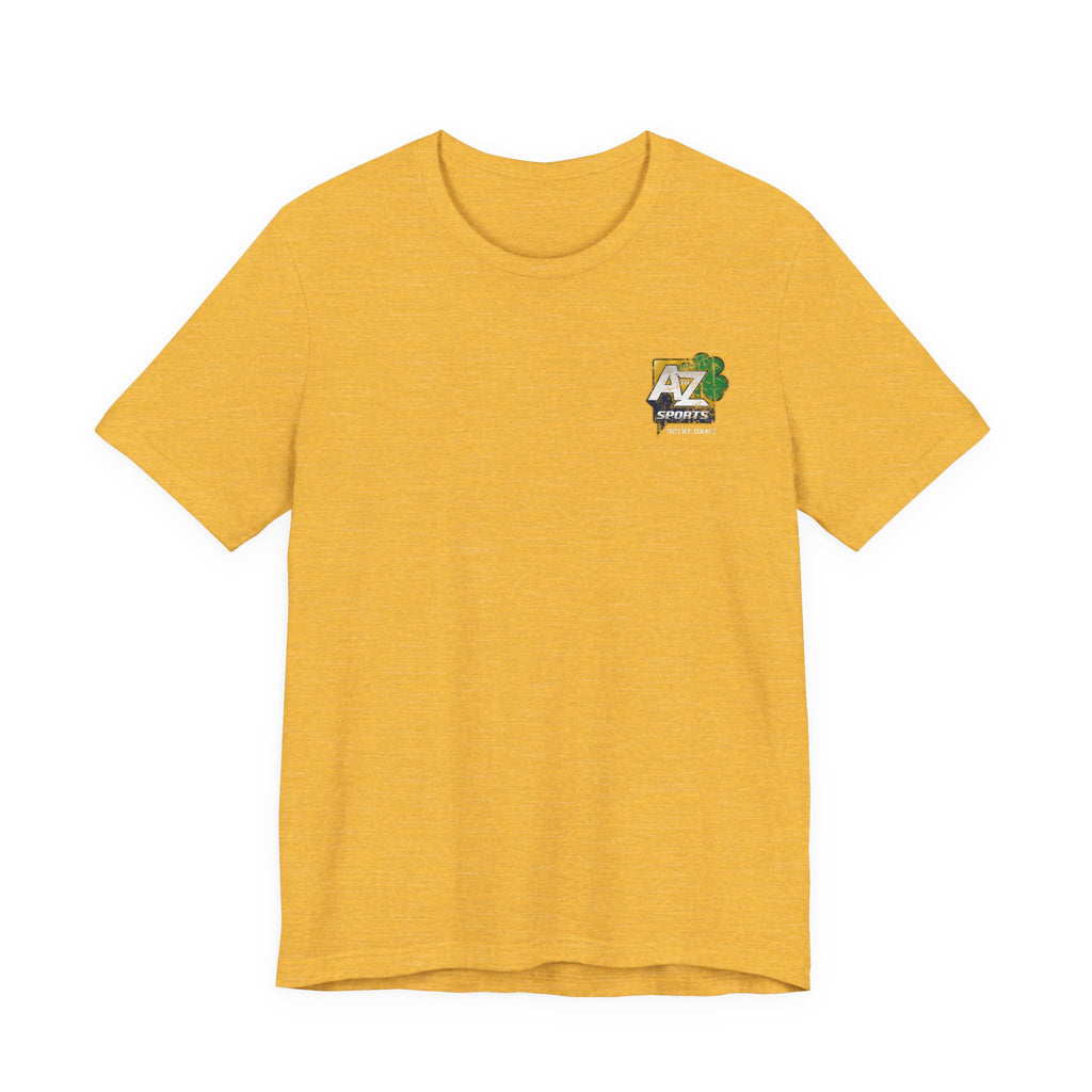 A to Z Sports Notre Dame Distressed Pocket T-Shirt
