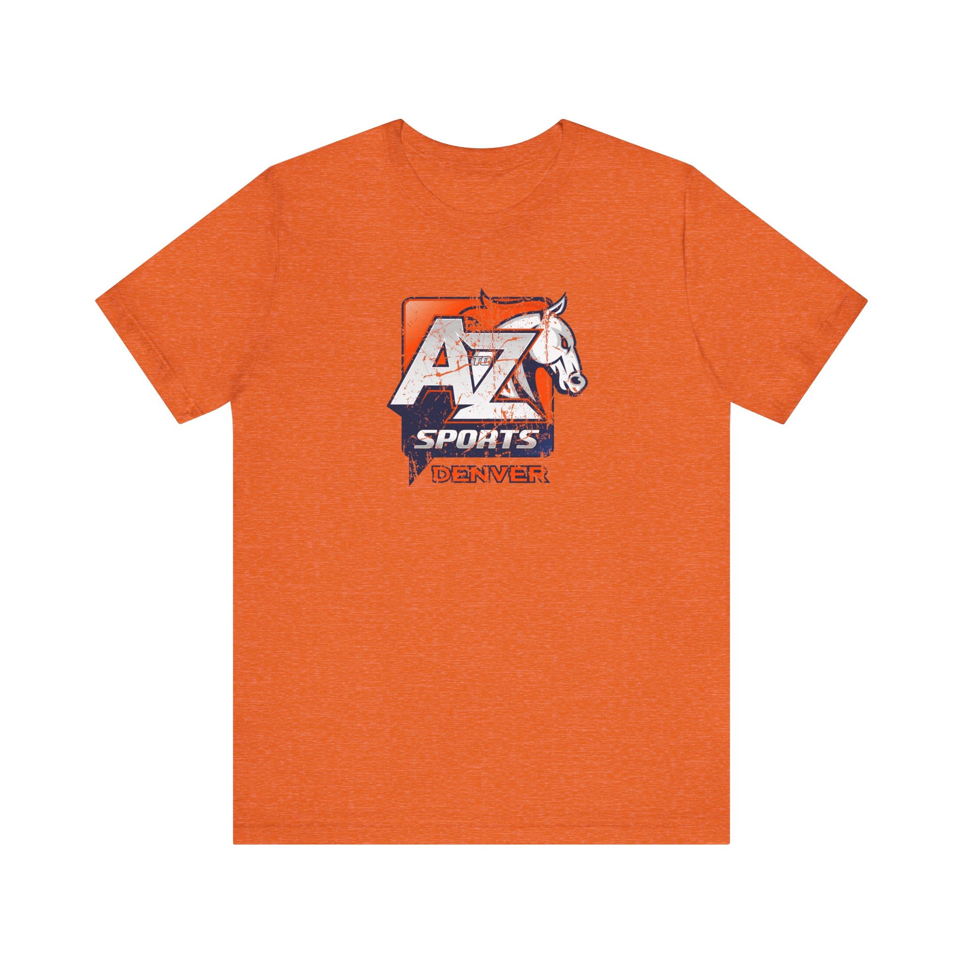 A to Z Sports Broncos Distressed T-Shirt