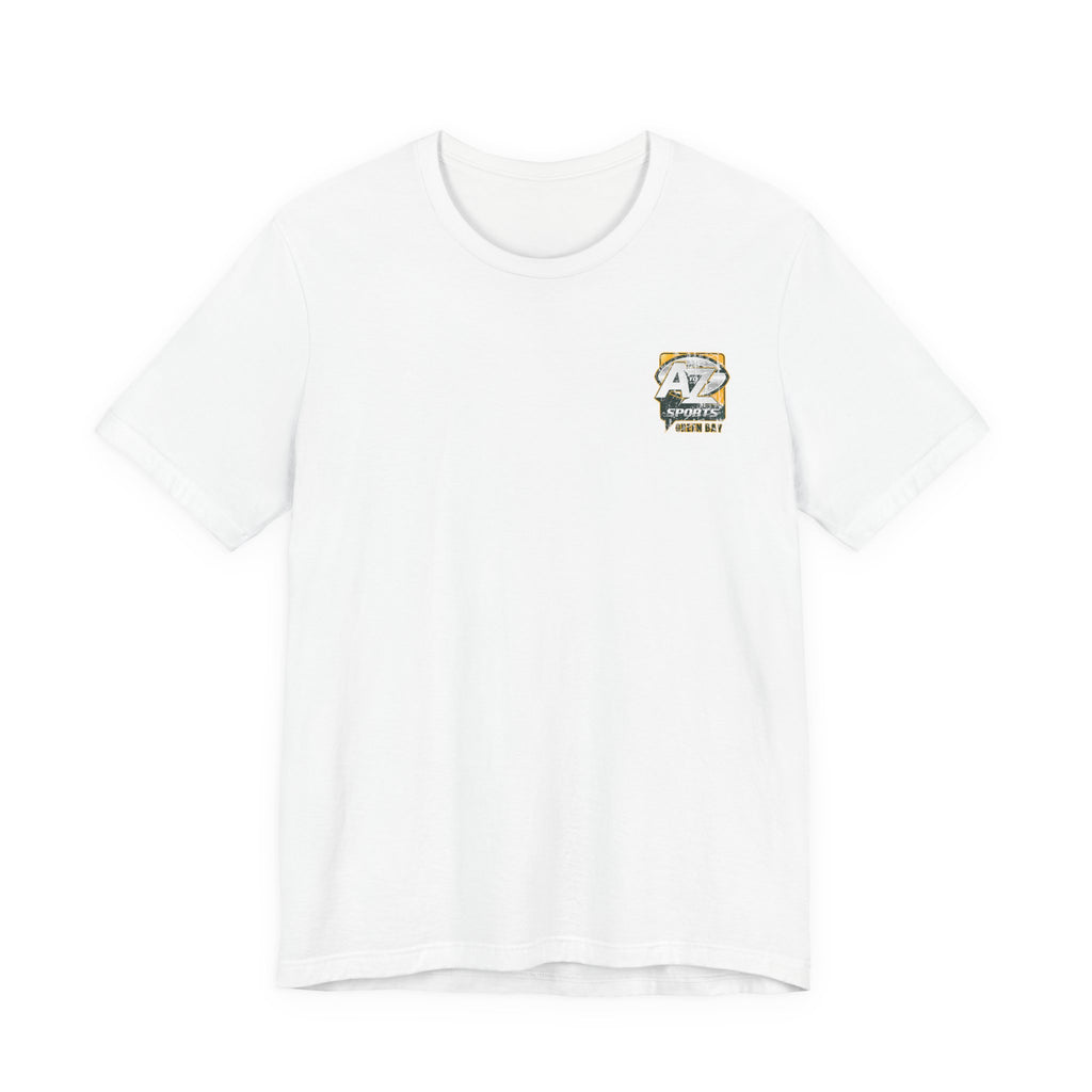 A to Z Sports Packers Distressed Pocket T-Shirt