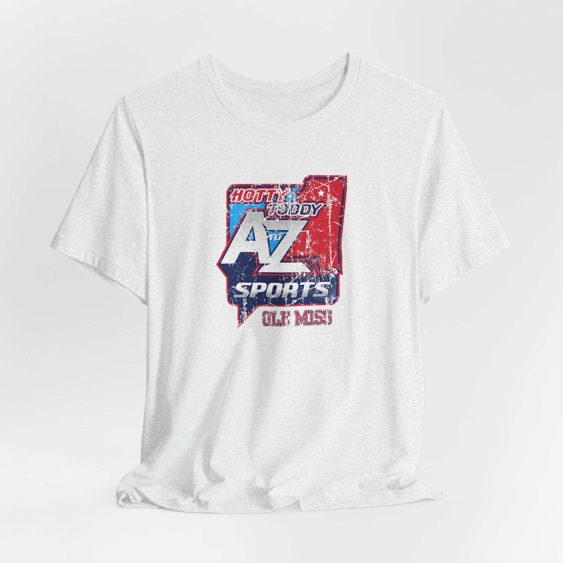 A to Z Sports Ole Miss Distressed T-Shirt