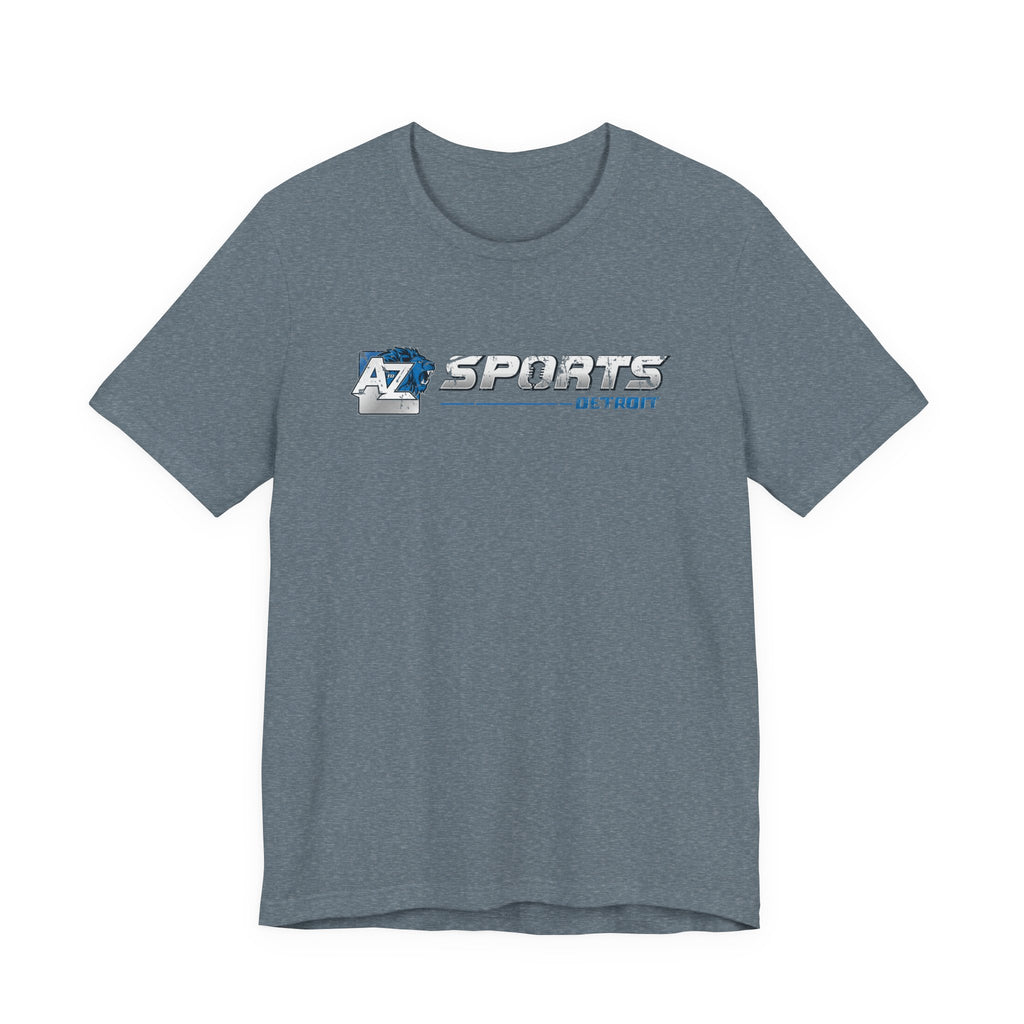 A to Z Sports Lions Distressed Horizontal T-Shirt