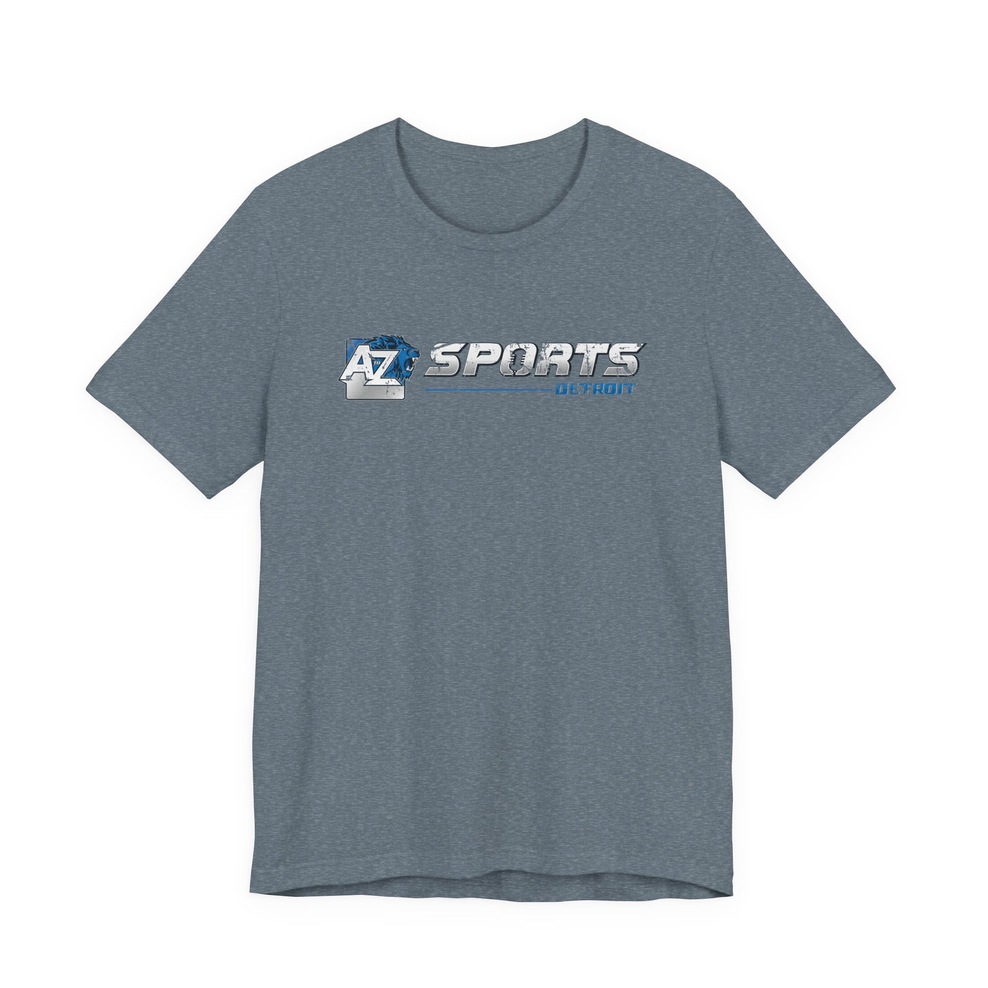A to Z Sports Lions Distressed Horizontal T-Shirt