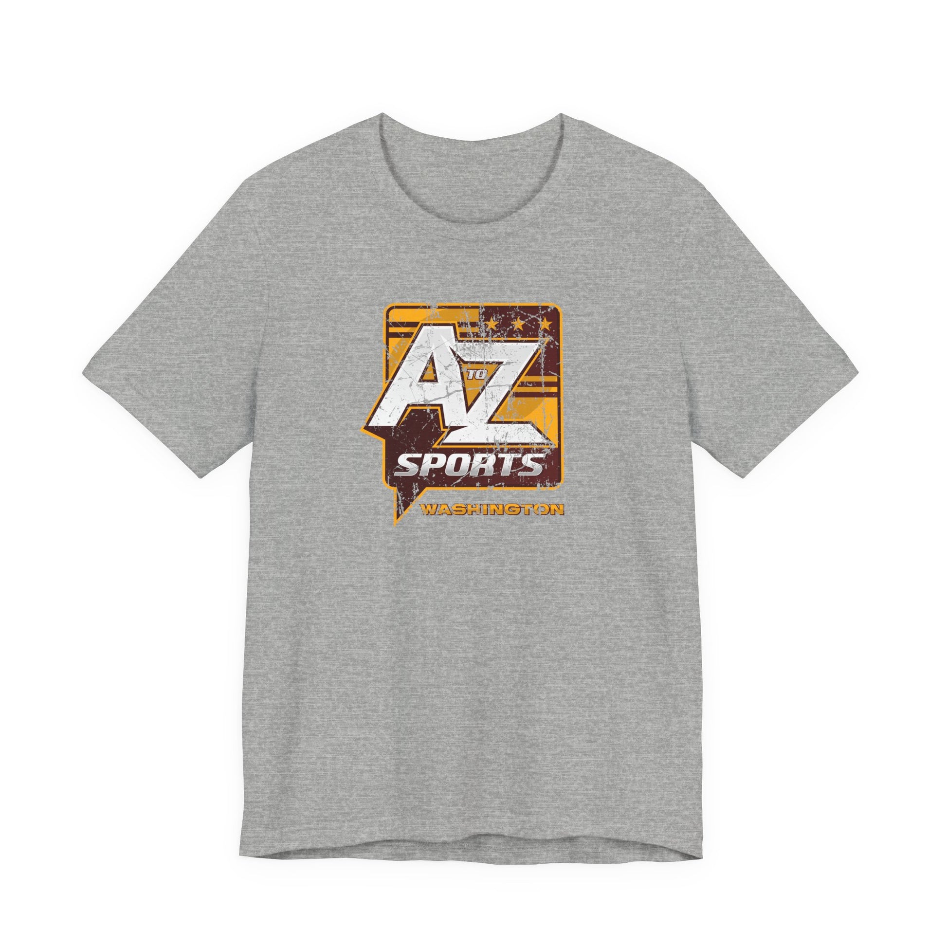 A to Z Sports Commanders Distressed Logo T-Shirt