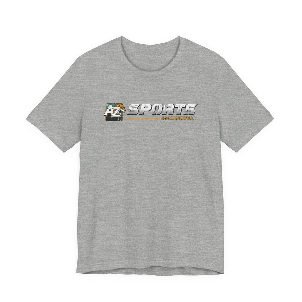 A to Z Sports Jaguars Distressed Horizontal T-Shirt