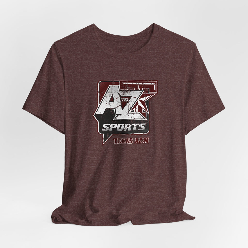 A to Z Sports Texas A&M Distressed T-Shirt