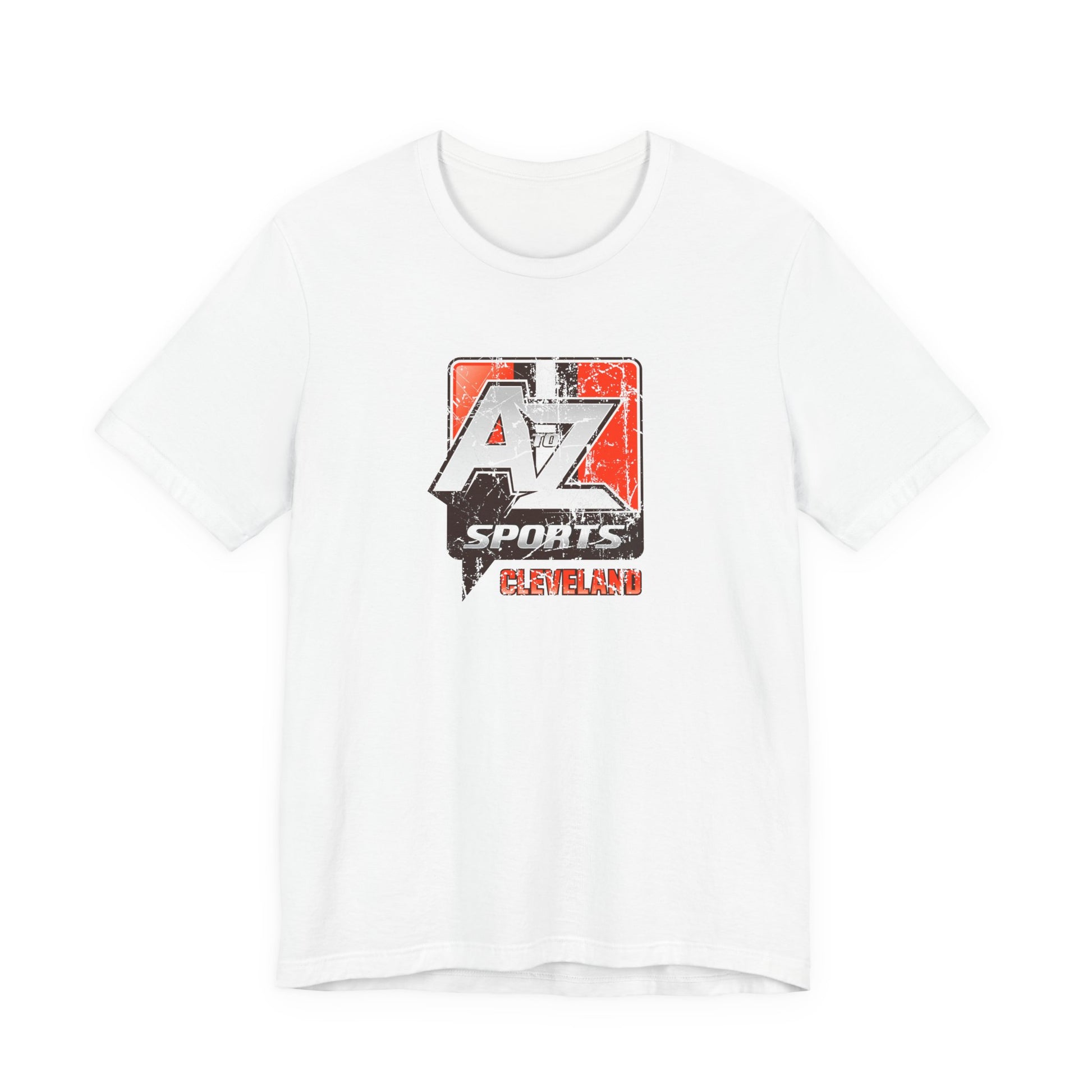 A to Z Sports Browns Distressed T-Shirt